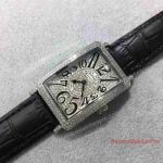 Replica Franck Muller Diamond Watch - Long Island Diamond Dial Diamond Bezel